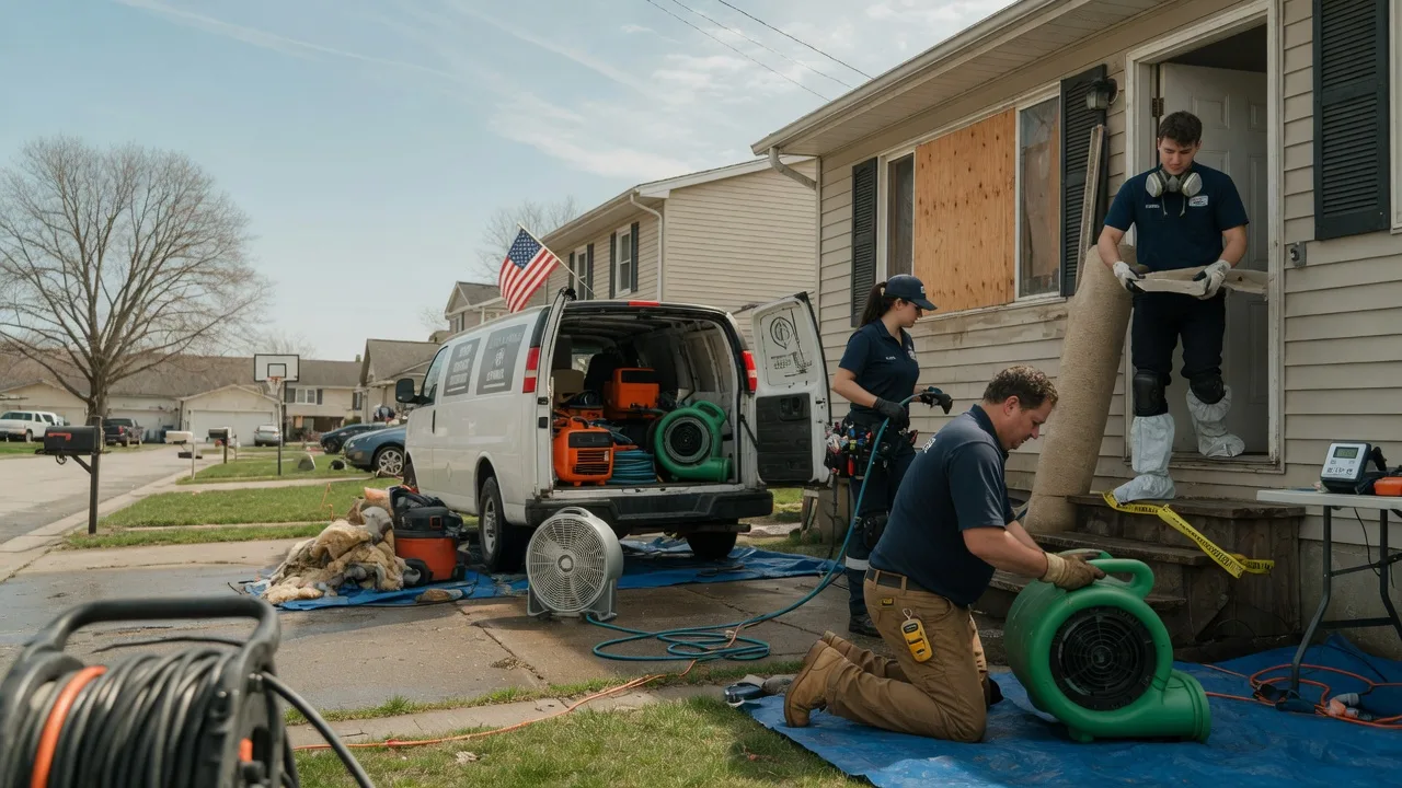 Water Damage Restoration in Tolley, ND near me